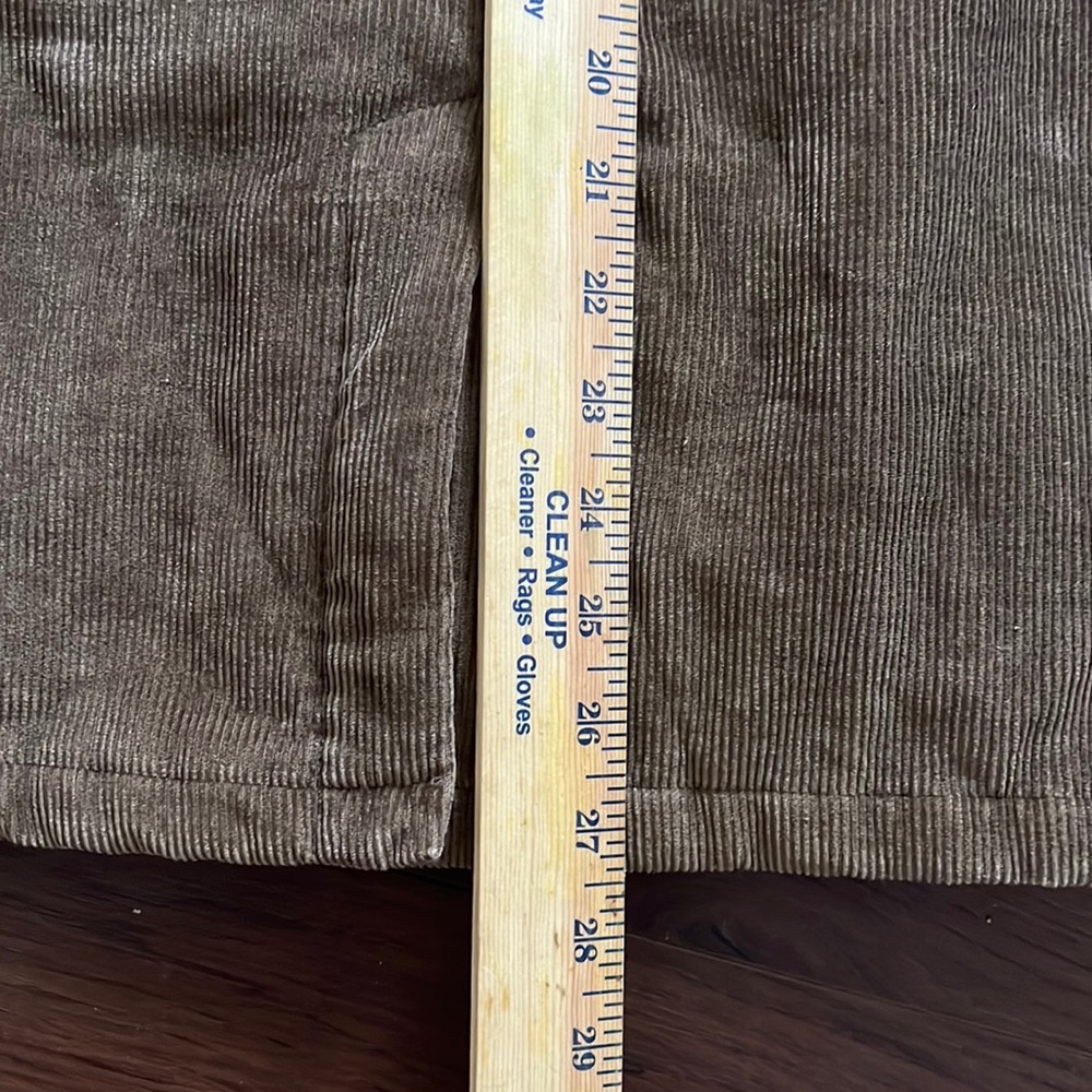 Braetan XL corduroy coat jacket Brown and tan warm office work school vacay - Picture 11 of 16